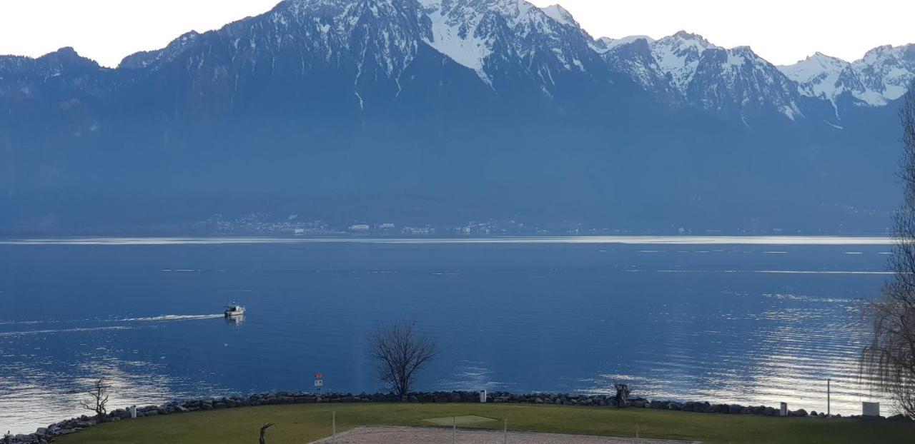 Rose Lake View Apartment Montreux Exterior foto