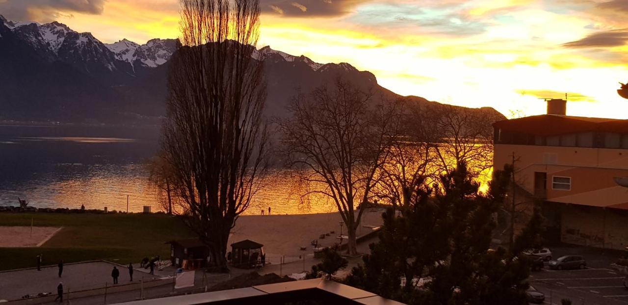 Rose Lake View Apartment Montreux Exterior foto